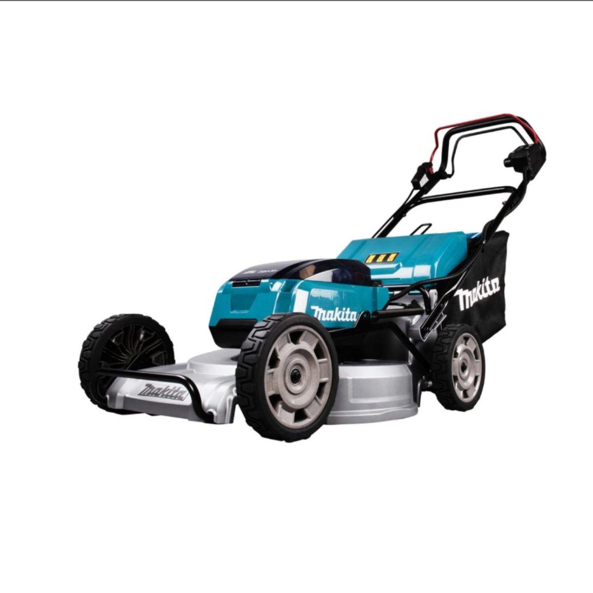 Makita DLM533PT4 18V/36V LXT Cordless Brushless 530mm Lawn Mower With 4 x 5.0Ah Batteries & Charger