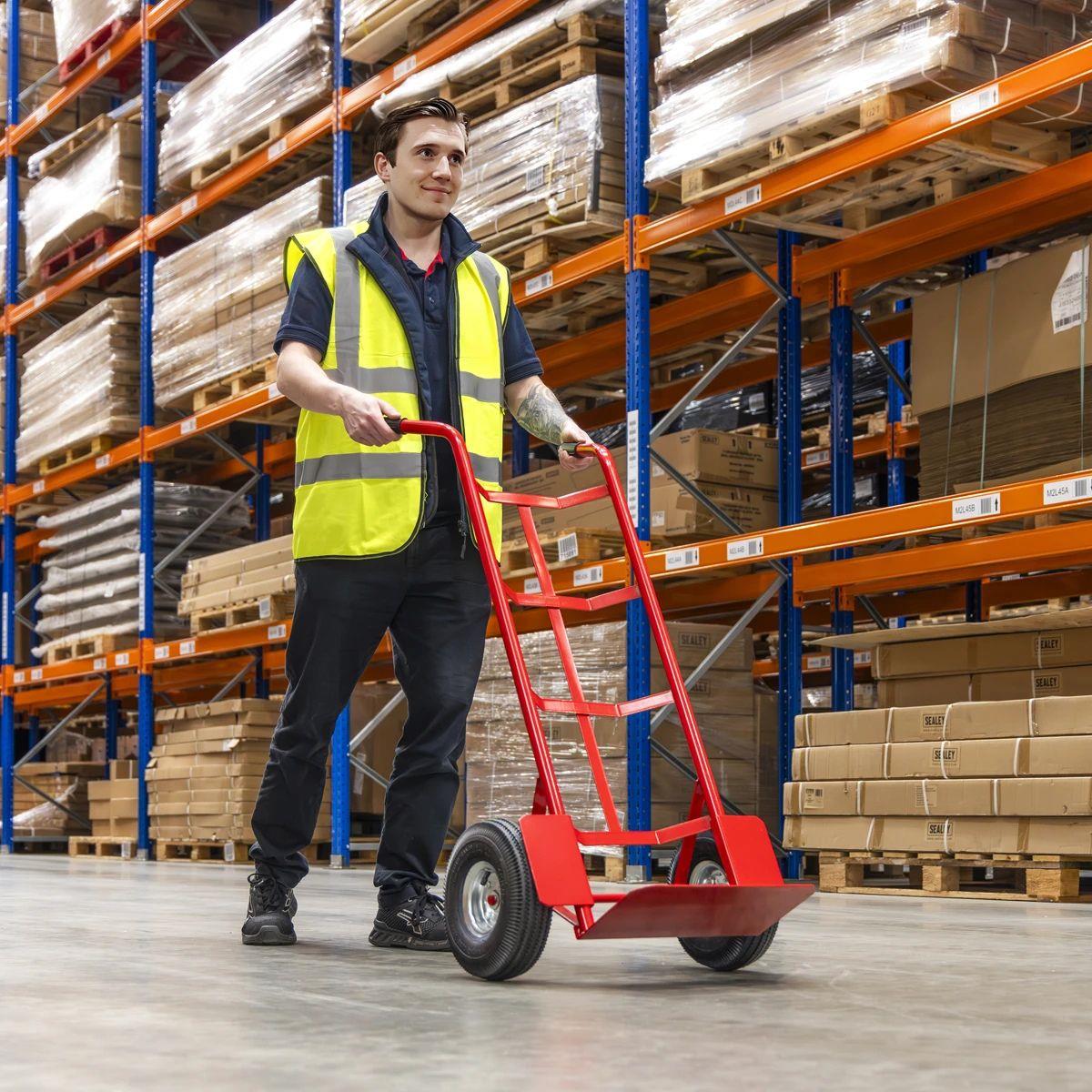 Sealey CST986 Sack Truck with Pneumatic Tyres 200kg Capacity
