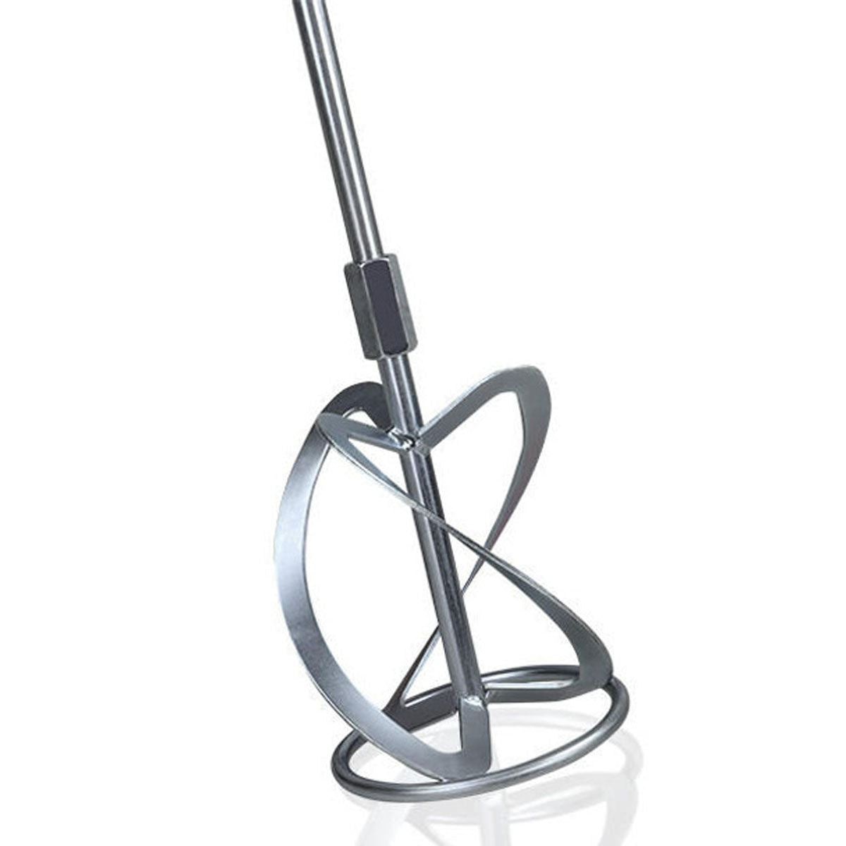 Hyundai HYPM1600E Paddle Mixer with 5-Piece Trowel Set 230V/1600W Mixing Tool for Plaster, Mortar & Paint