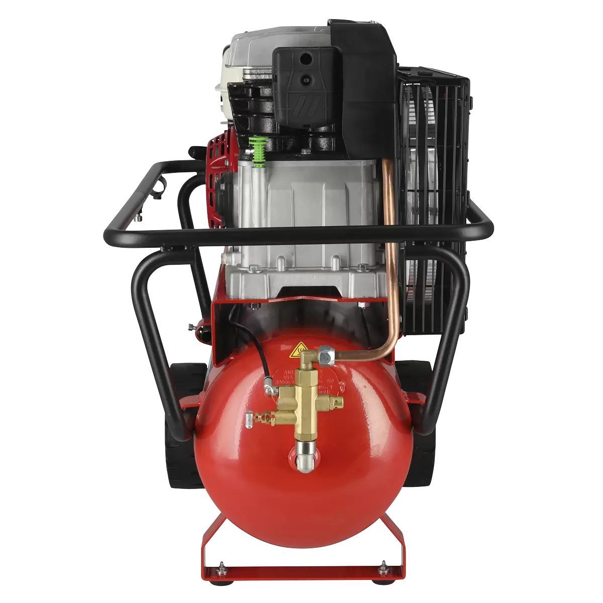 Sealey SA5055 50L Belt Drive Air Compressor with Petrol Engine 5.5hp