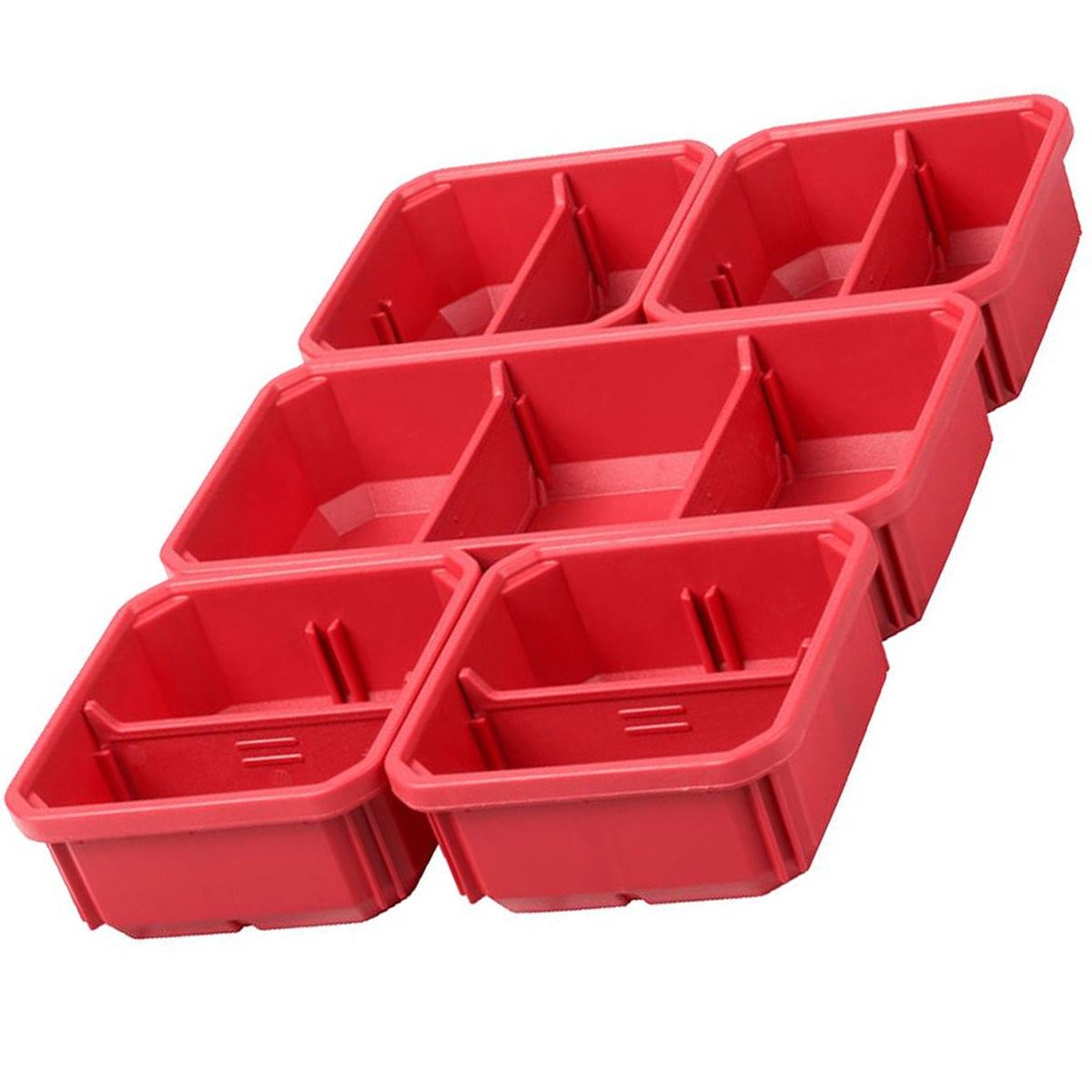 Milwaukee Packout Bins For Organizer and Compact Organizer 5 Piece 4932478301