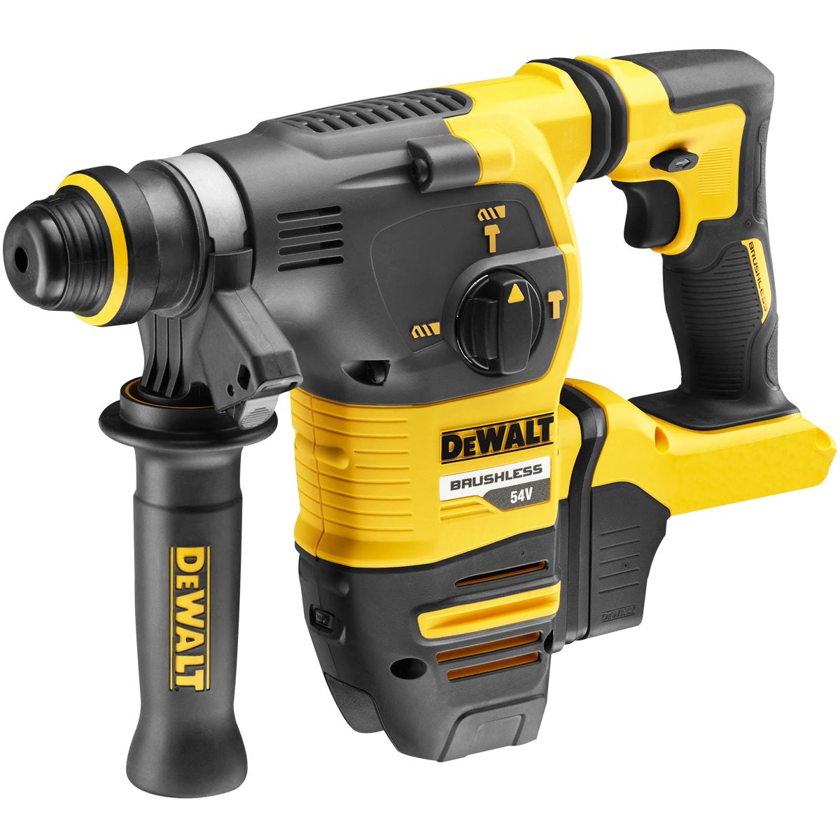 Dewalt DCH333N 54V XR Flexvolt Brushless SDS Plus Hammer Drill with 1 x 6.0Ah Battery & Charger