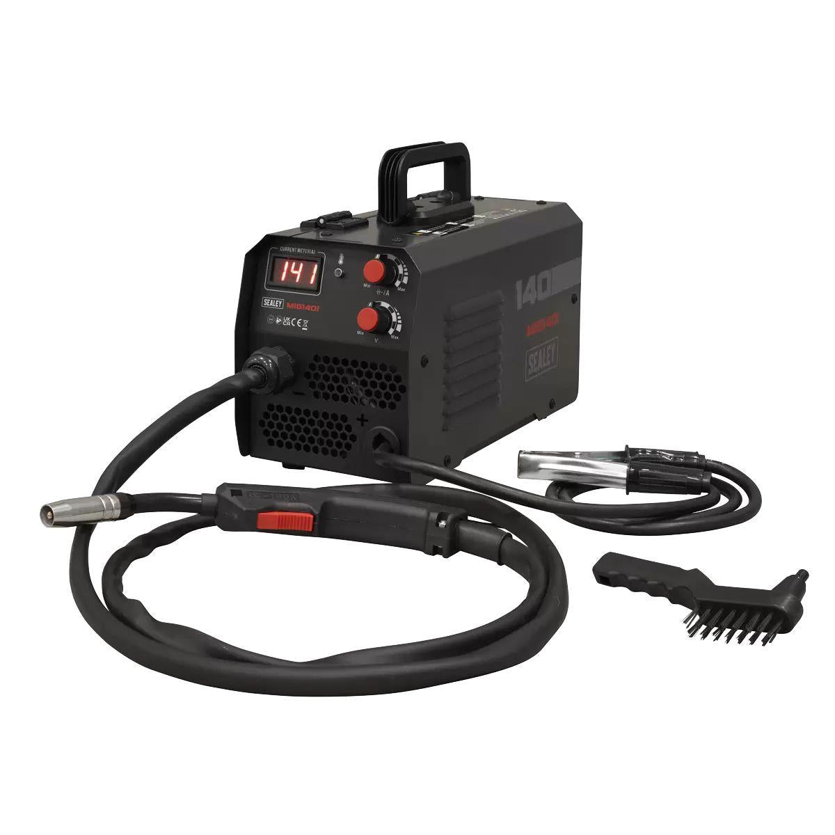 Sealey MIG140i Flux Cored Gasless MIG Inverter Welder 230V/140A