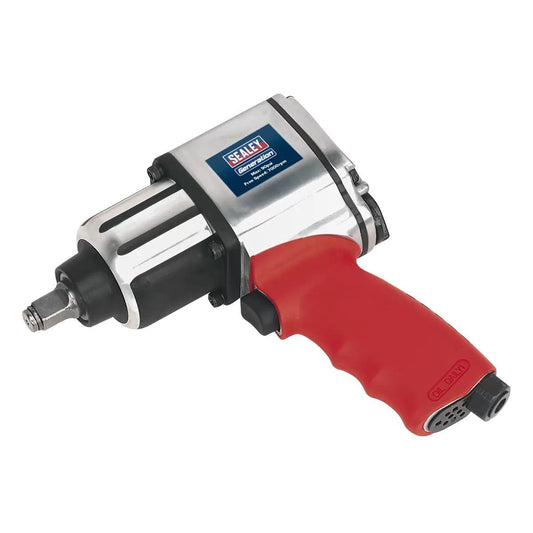 Sealey GSA02 Air Impact Wrench 1/2"Sq Drive Twin Hammer