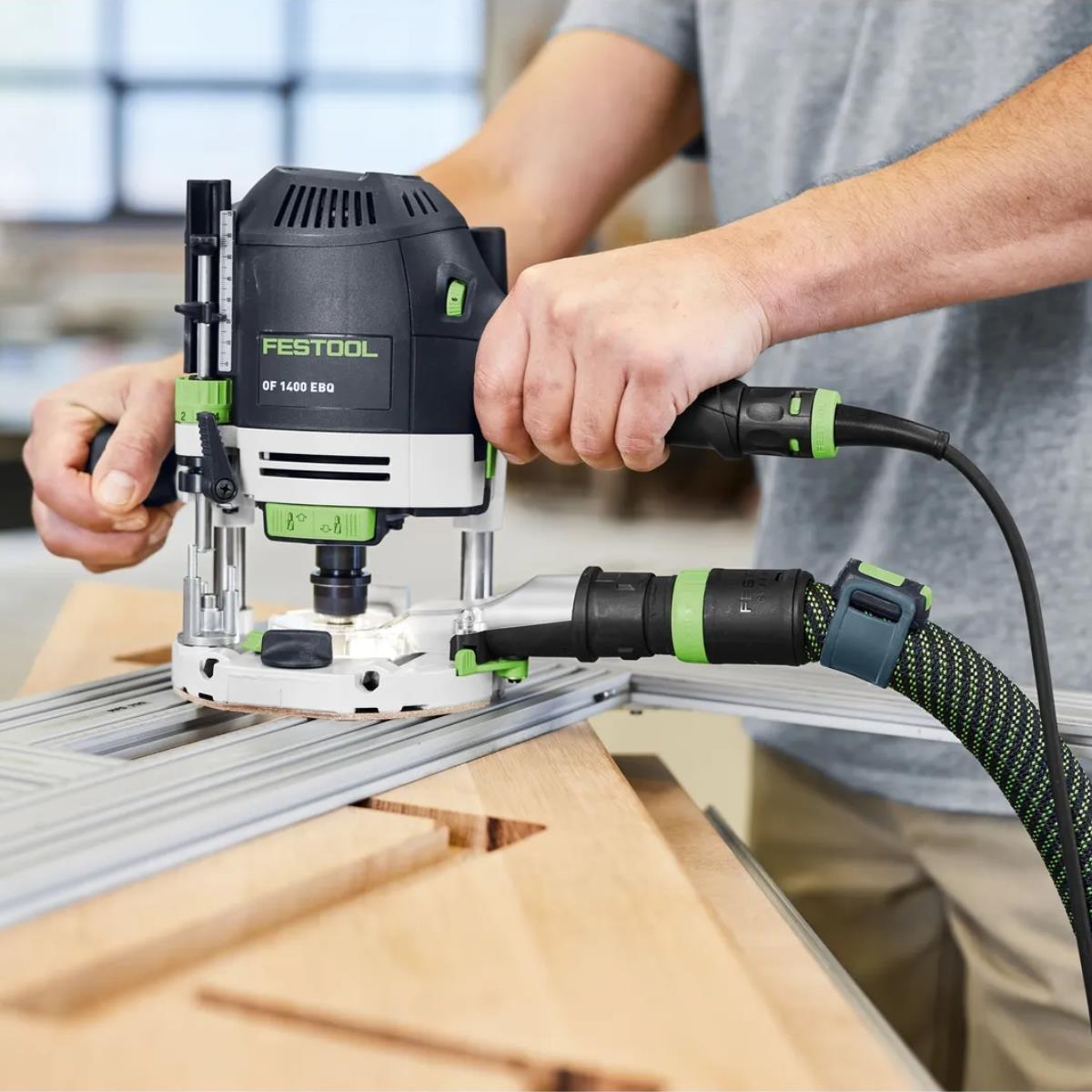 Festool OF 1400 EQ-Plus 110V Router with Light Module & Case 578941