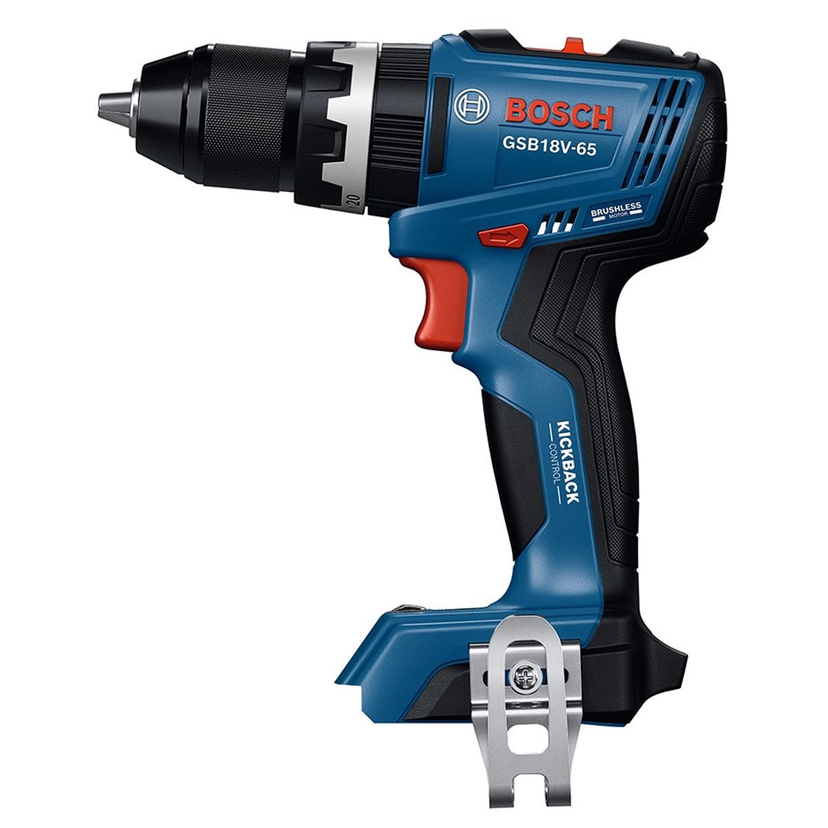 Bosch GSB 18V-65 18V Brushless Combi Drill with 1 x 4.0Ah Battery & Charger