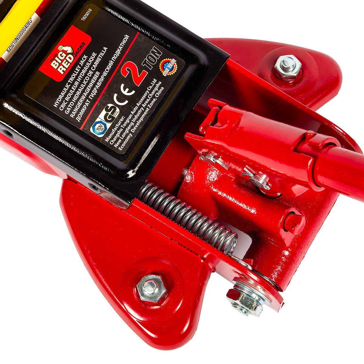 Big Red Torin 2-Ton Hydraulic Jack Low Profile Lifting Range 89-359 mm