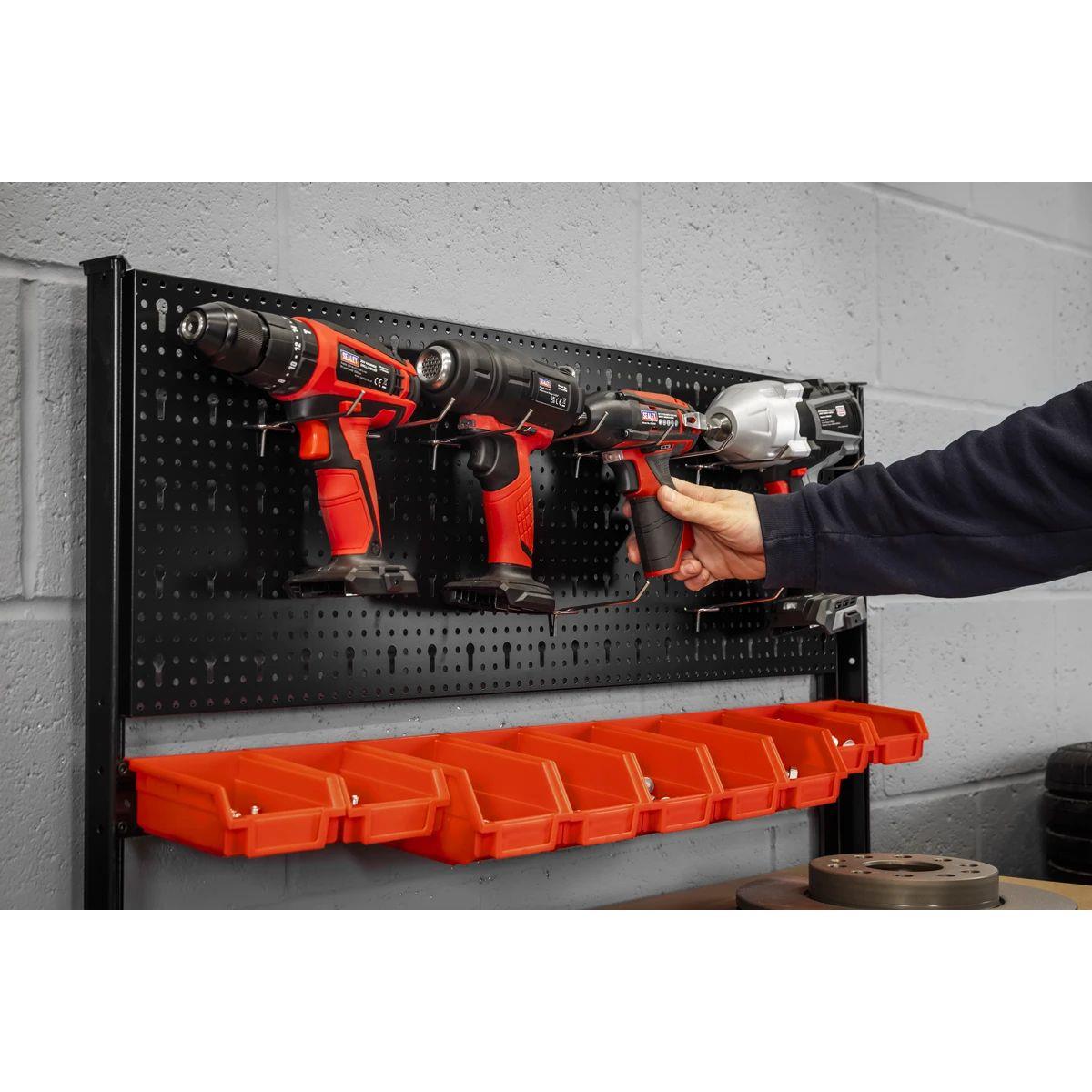 Sealey AP12601 Steel Workbench with Pegboard 1m