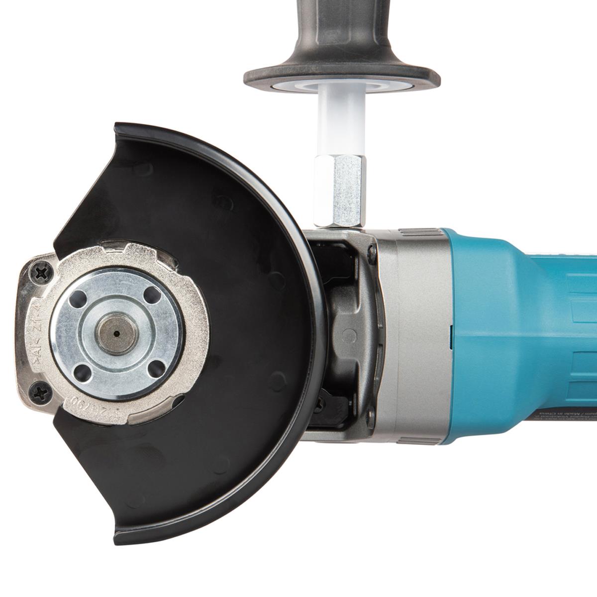 Makita GA055GZ01 40V Max XGT Brushless Angle Grinder with 1 x 4.0Ah Battery Charger & Case