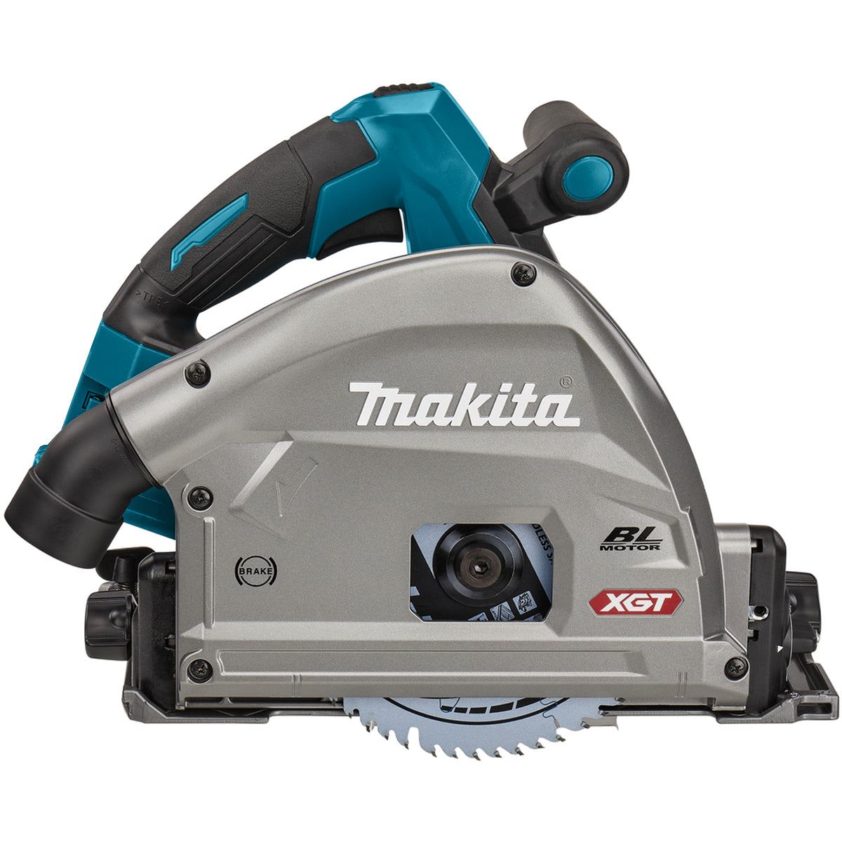 Makita SP001GZ03 40Vmax XGT Brushless Plunge Saw with 1 x 8.0Ah Battery Charger & Case