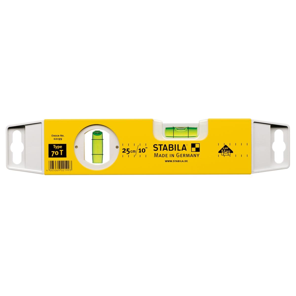 Stabila 70T 25cm Torpedo Level 02199 Item Condition Box Opened Never Used