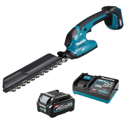 Makita UH023GZ 40V Max XGT Brushless Hedge Trimmer with 1 x 2.5Ah Battery & Charger