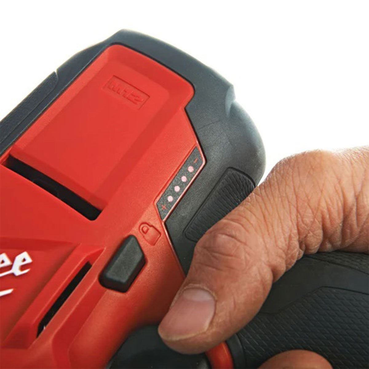 Milwaukee M12CHZ-0 12V Fuel Brushless HackZall Reciprocating Saw with 1 x 6.0Ah Battery & Charger