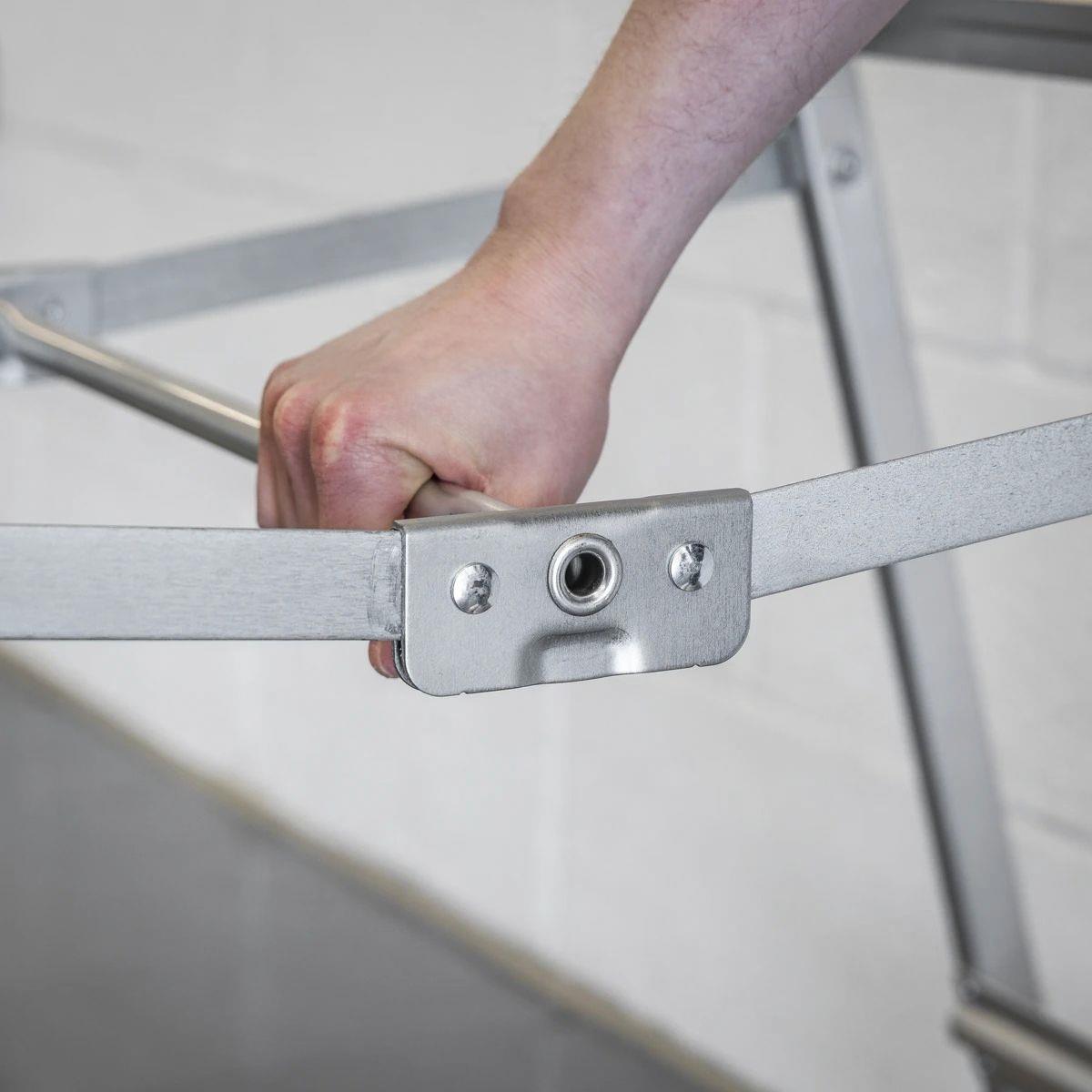 Sealey AXL10 Industrial Step Ladder 10-Tread Aluminium EN 131