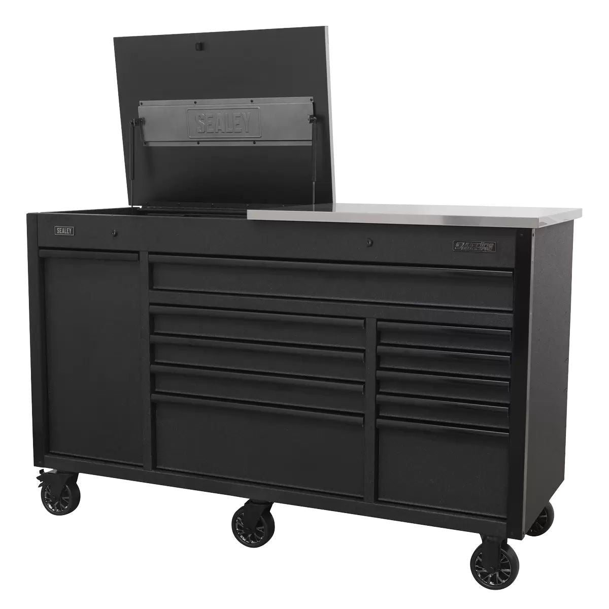 Sealey AP6310BE Mobile Tool Cabinet 1600mm Power Tool Charging Drawer