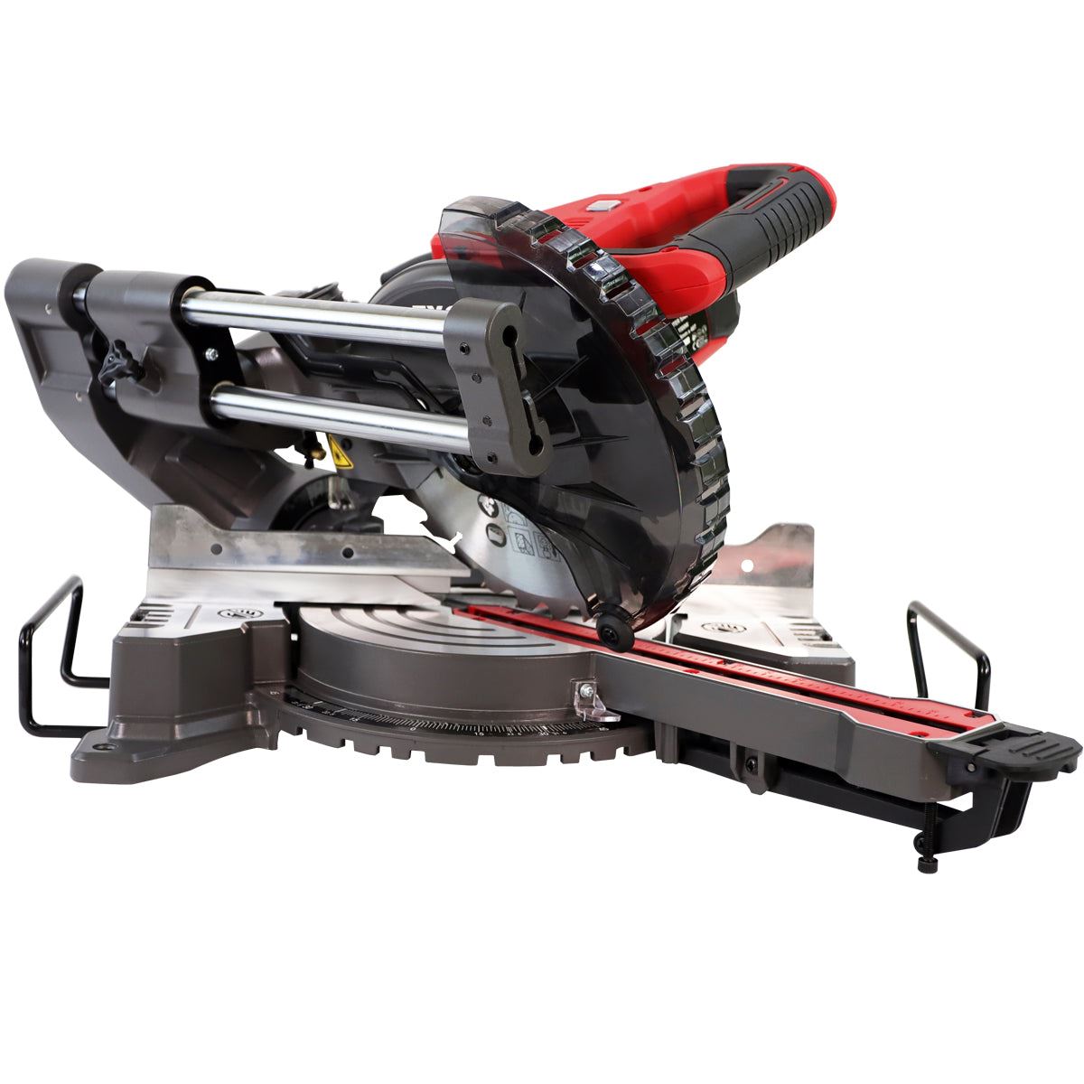 Excel 216mm Mitre Saw Large Base with Laser 240V 1500W Extra 1 x 24T Blade