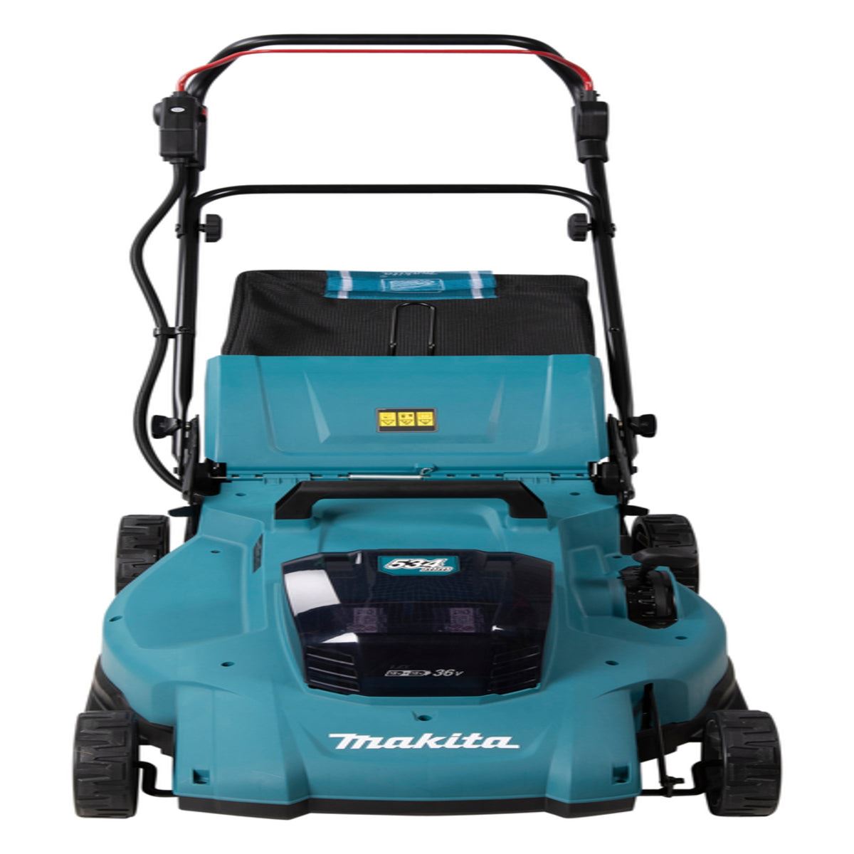 Makita DLM538CT2 36V LXT 530mm Lawn Mower With 2 x 5.0Ah Batteries & Charger