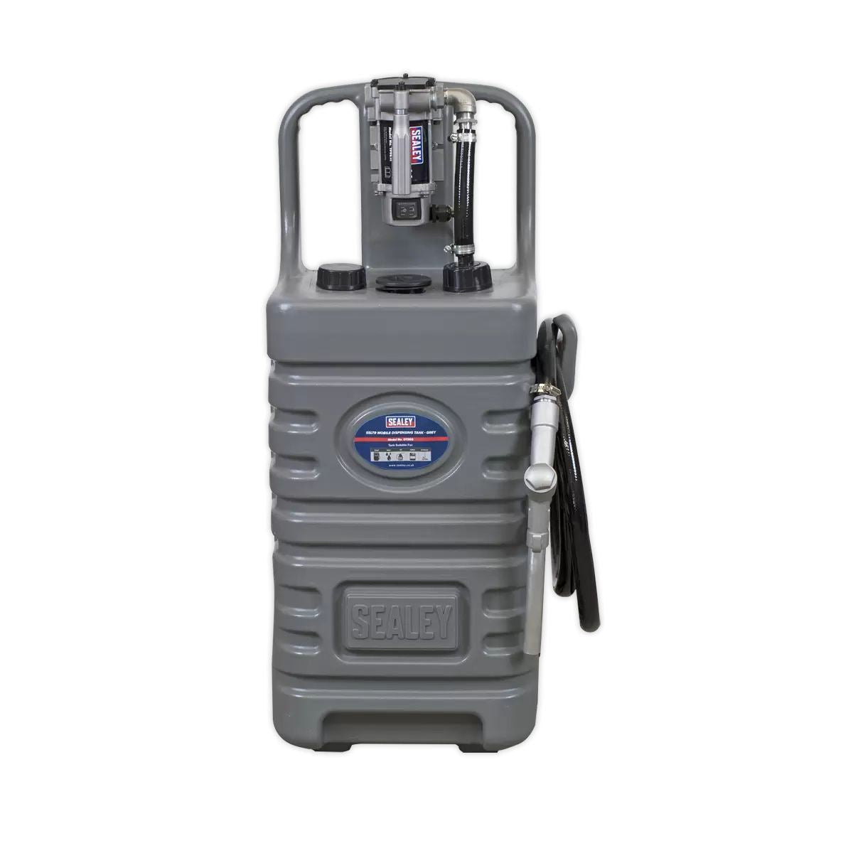 Sealey DT55GCOMBO1 Mobile Dispensing Tank 55ltr with Diesel Pump - Grey