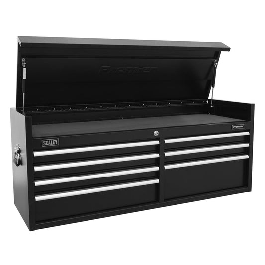 Sealey PTB141507 Topchest 7 Drawer 1415mm Heavy-Duty Black