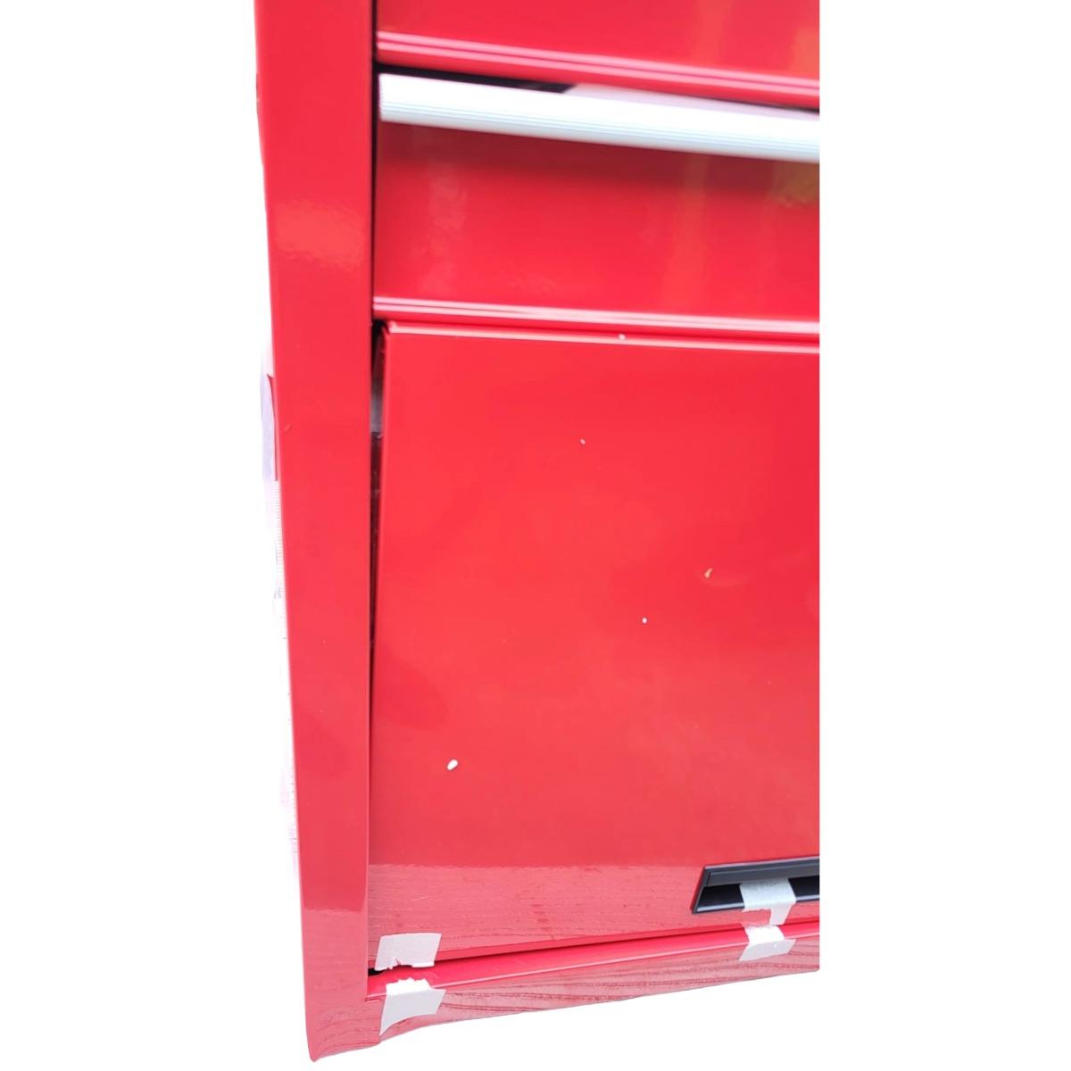Excel Roller Tool Chest Cabinet 8 Drawers Storage Toolbox Red Item Condition Damaged Box - Collection Only