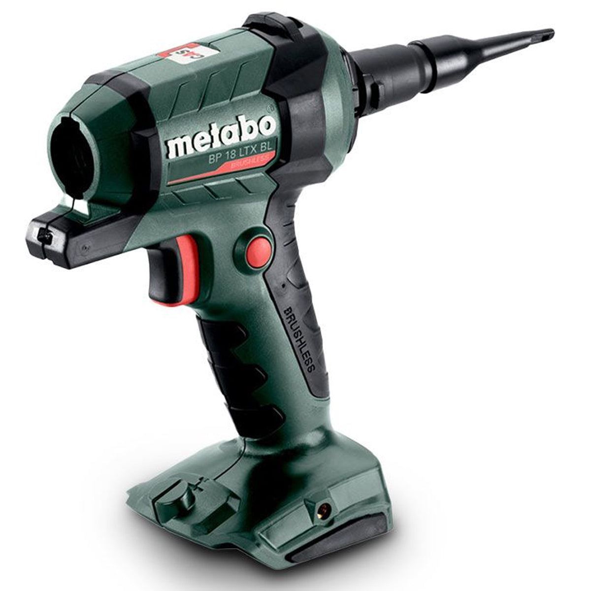 Metabo BP 18 LTX BL 18V Brushless Blower with 1 x 5.2Ah Battery Charger & Bag