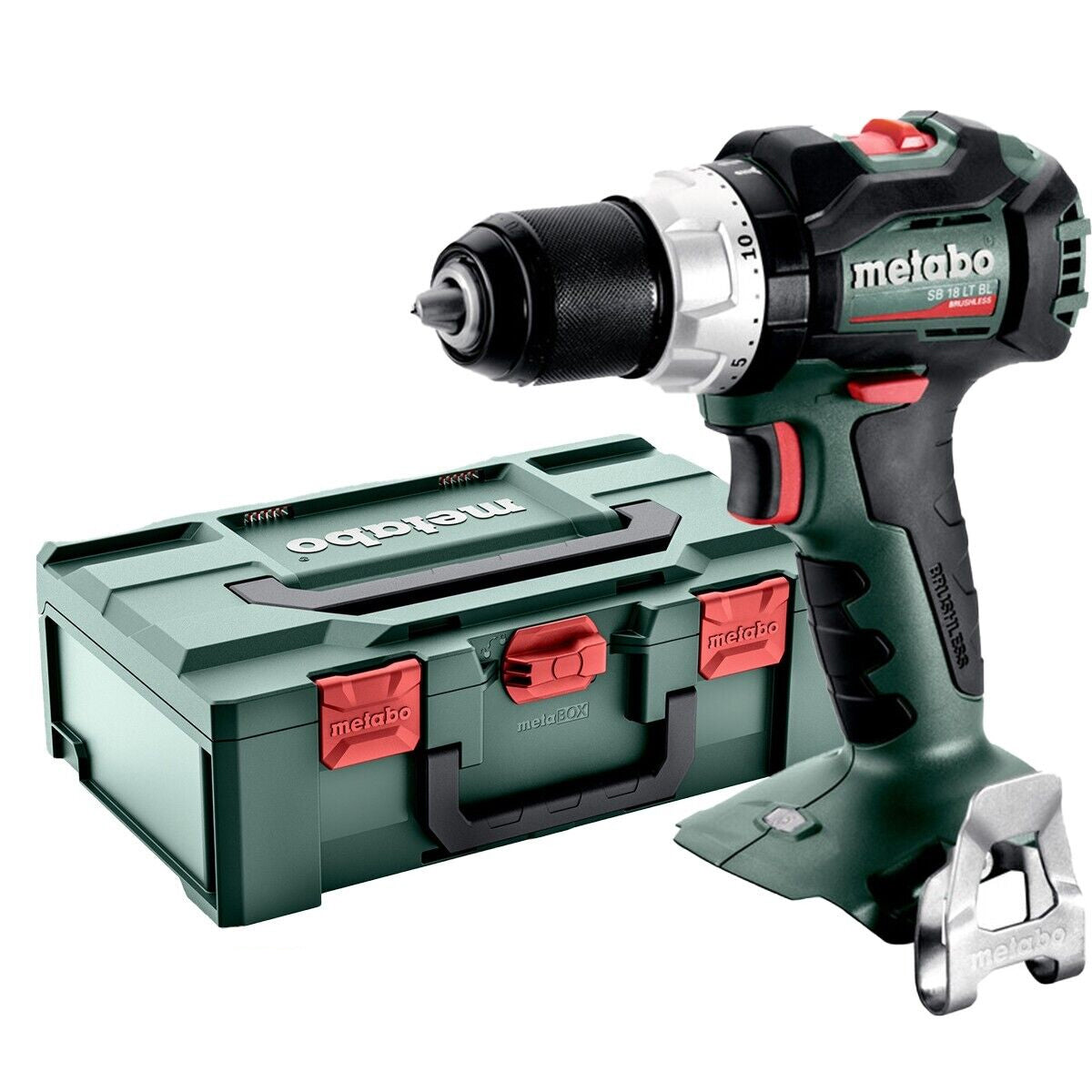 Metabo 18V 8 Piece Brushless Combo Kit with 3 x 5.2Ah Batteries & Charger T4TKIT-17619