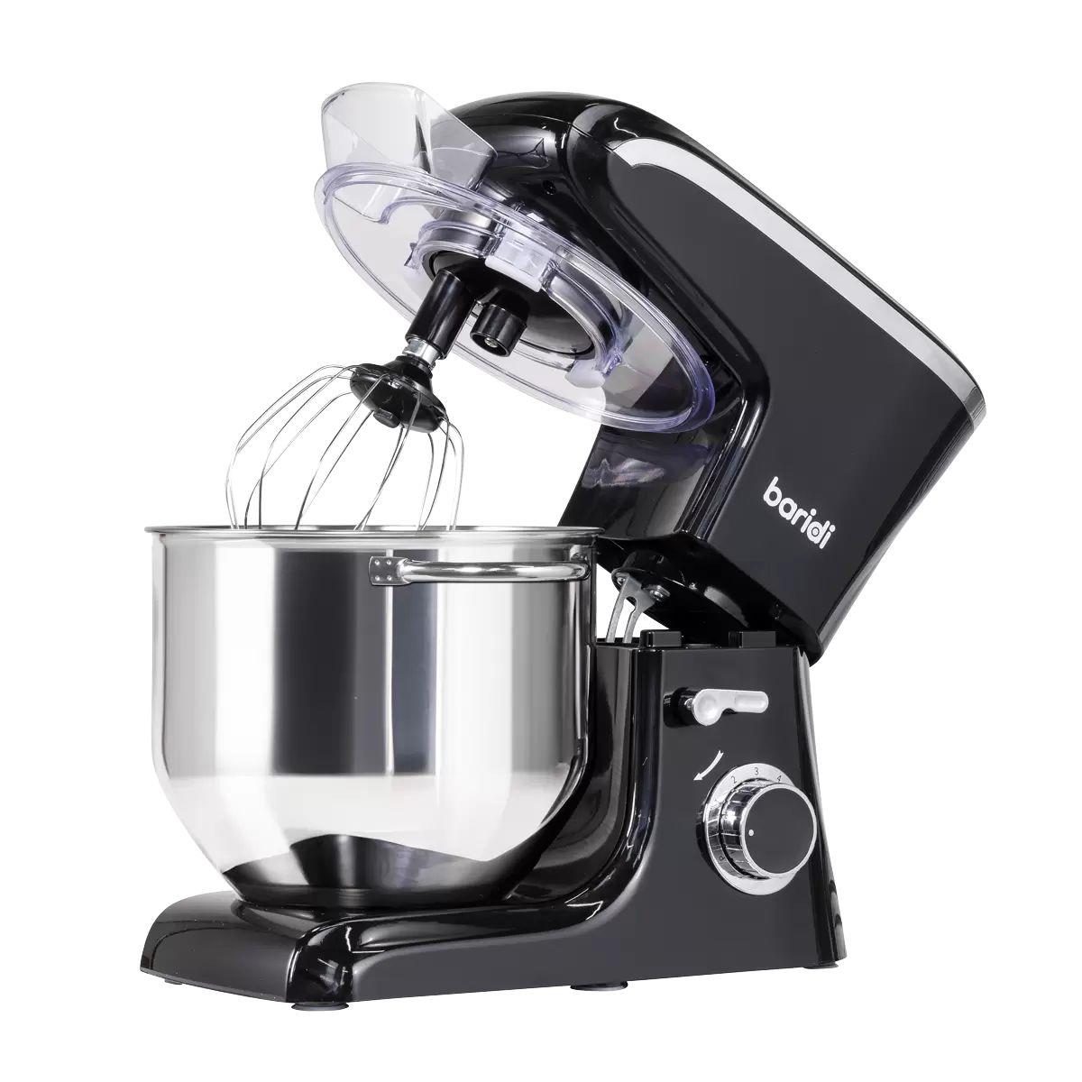 Sealey DH174 Baridi Stand Mixer with Accessories 8L Black 230V/1800W