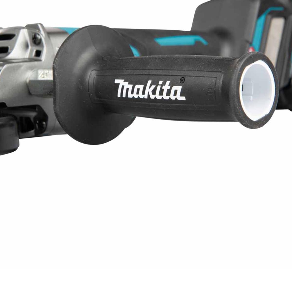 Makita GA056GZ01 40V Max XGT Brushless Angle Grinder with 1 x 4.0Ah Battery Charger & Case