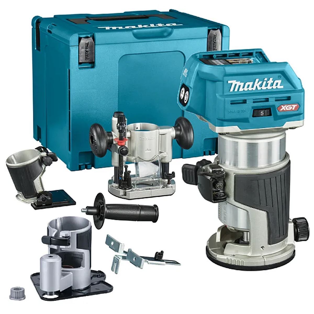 Makita RT001GZ16 40Vmax XGT Brushless Router Trimmer With 1 x 2.5Ah Battery & Charger