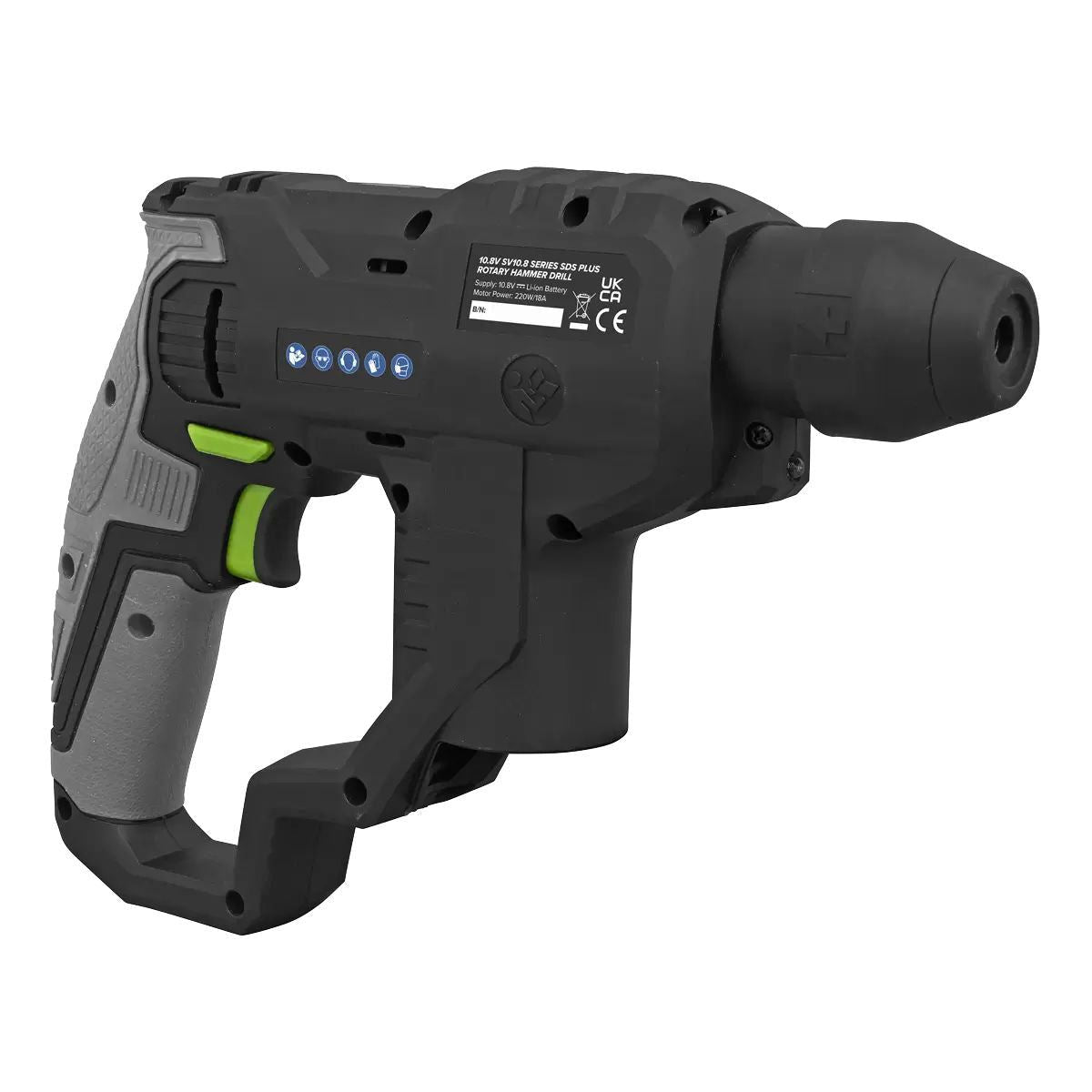 Sealey CP108VSDS 10.8V/2Ah SDS Plus Rotary Hammer Drill Kit