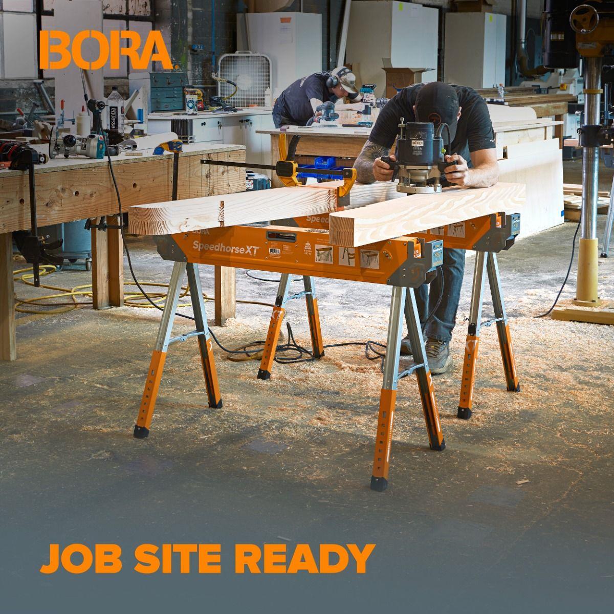 Bora Speedhorse Adjustable Sawhorse Heavy Duty BR-PM-4550