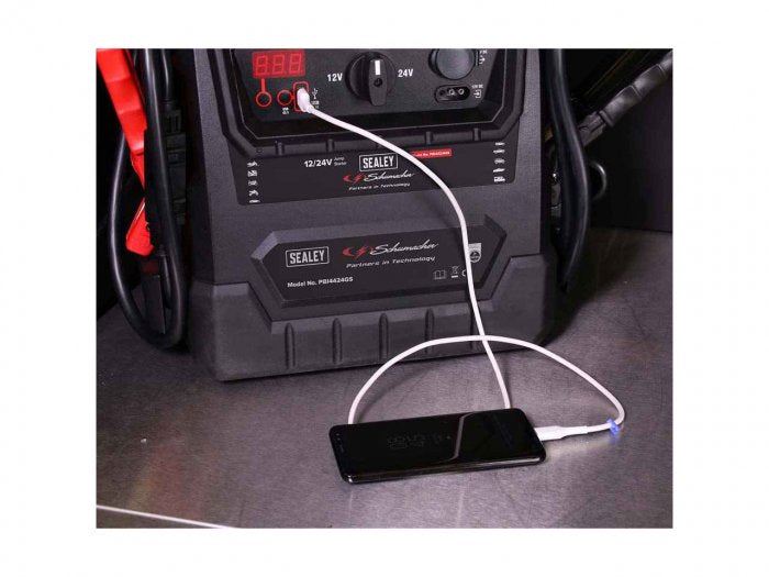Sealey PBI4424GS 12/24V Road Start Emergency Jump Starter 4600 Peak Amps