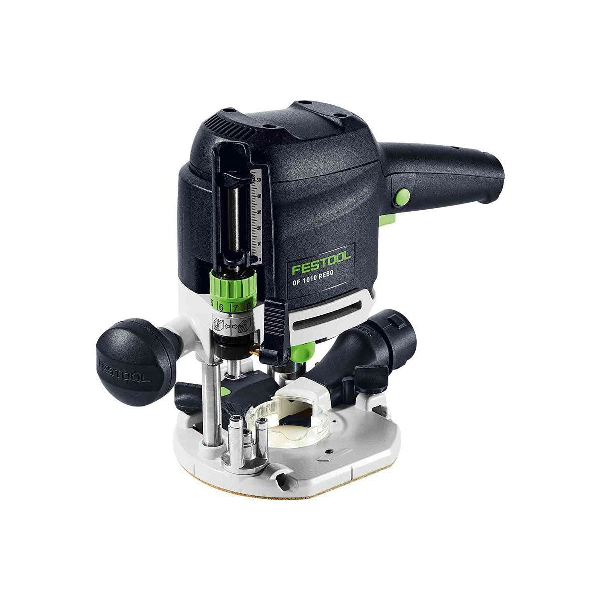 Festool OF 1010 REBQ-Plus 230V GB Router Cutter - 578004 With Router Accessories Set 578046
