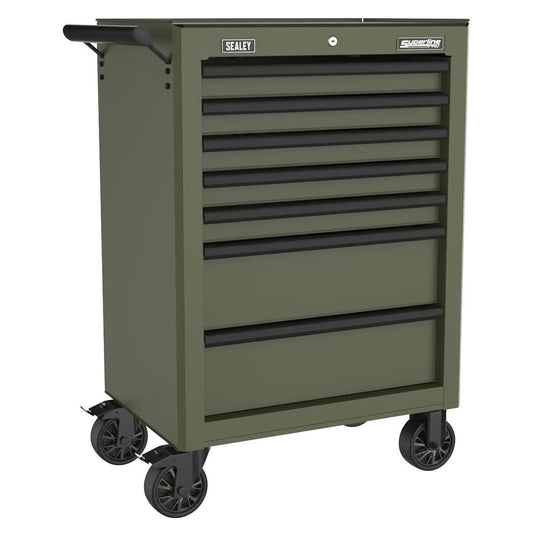 Sealey AP26479TK Superline PRO Heavy-Duty Rollcab 7 Drawer Khaki