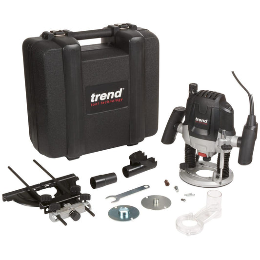 Trend T7EK 1/2" Plunge Router 230V/2100W