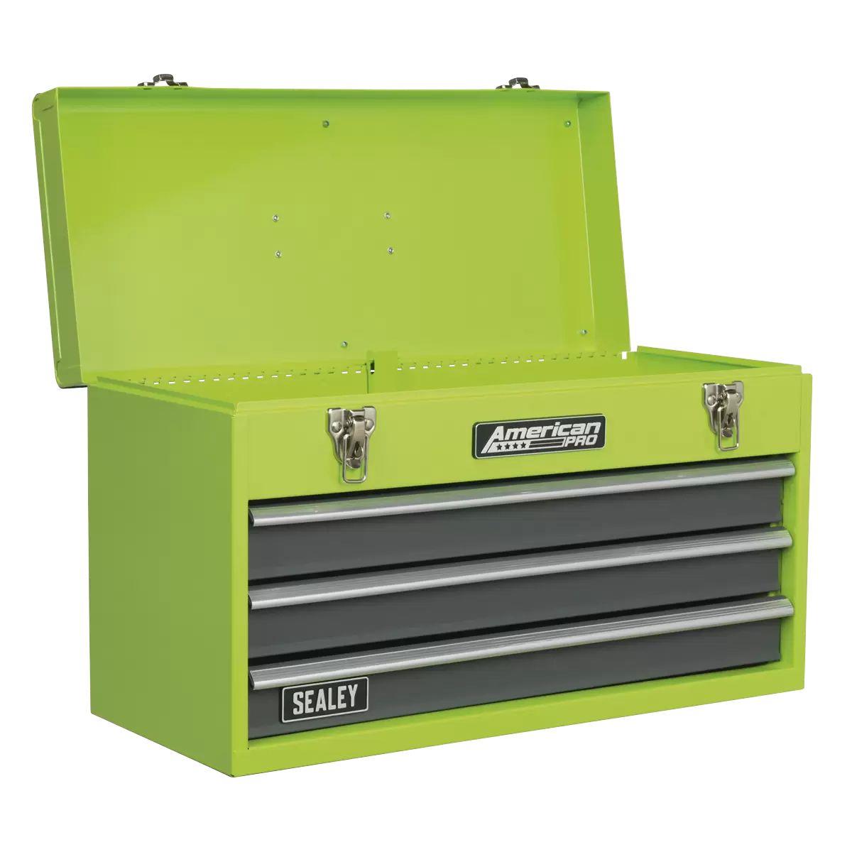 Sealey AP9243BBHV Tool Chest 3 Drawer Portable with Ball-Bearing Slides