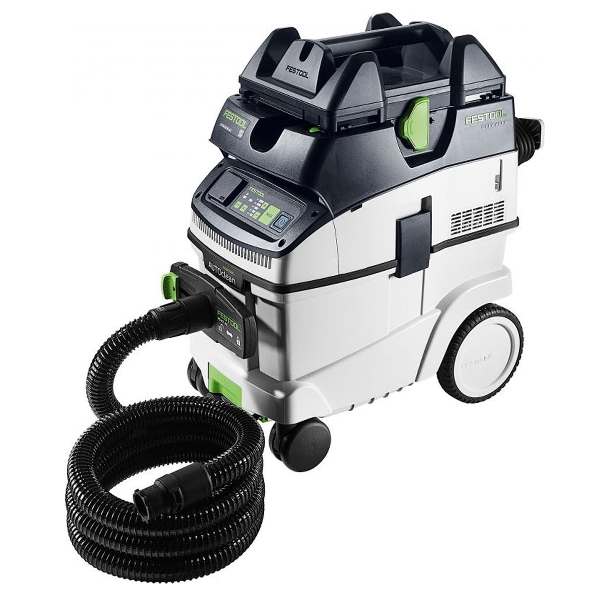 Festool CTM 36 EI AC-LHS 230V GB Mobile Dust Extractor With WHR-CT LHS 2 Tool Holder - 578158