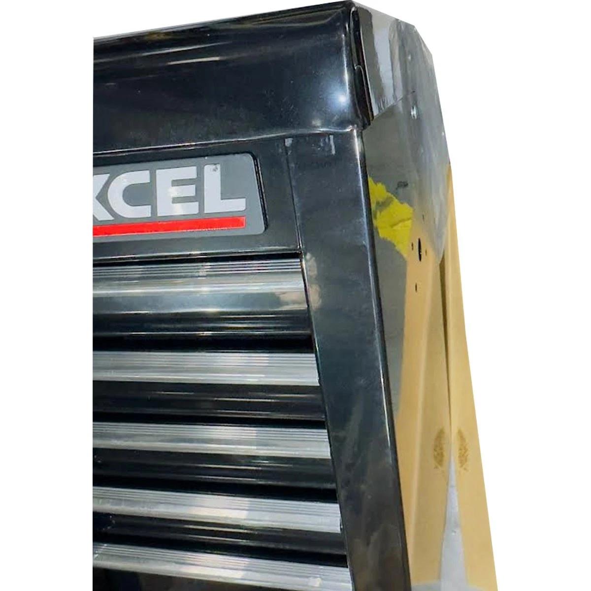 Excel 9 Drawers Portable Tool Chest Cabinet with Ball Bearing Slides Black Item Condition Used