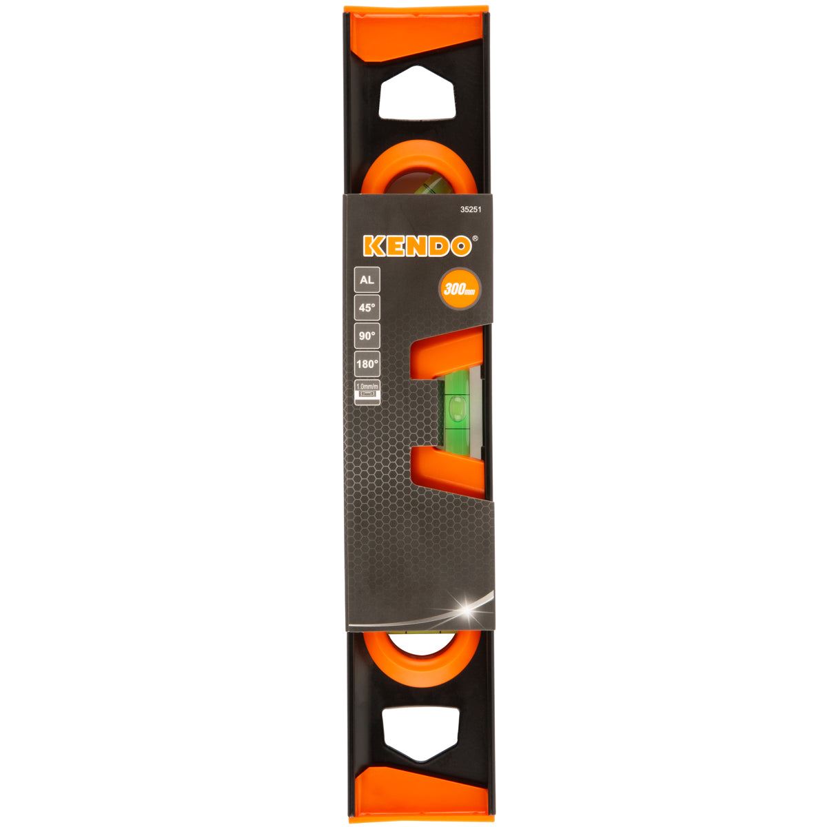 Kendo 300mm Aluminium Spirit Level I Type