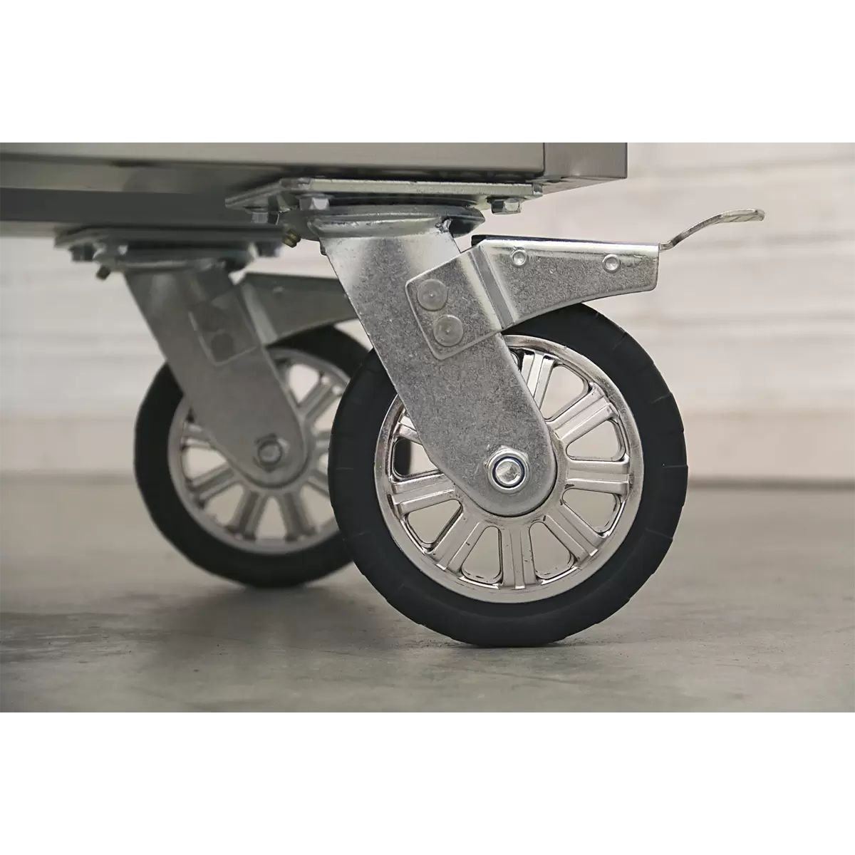 Sealey AP5520SS Mobile Stainless Steel Tool Cabinet 10 Drawer