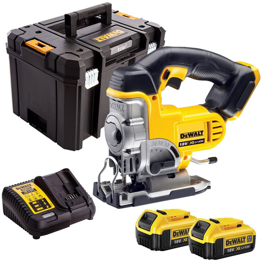 Dewalt DCS331N 18V Jigsaw with 2 x 4.0Ah Battery Charger & Case T4TKIT-1047