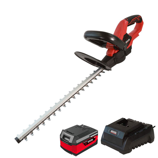 Excel 18V Hedge Trimmer Cutter with 1 x 4.0Ah Battery & Fast Charger EXL5194