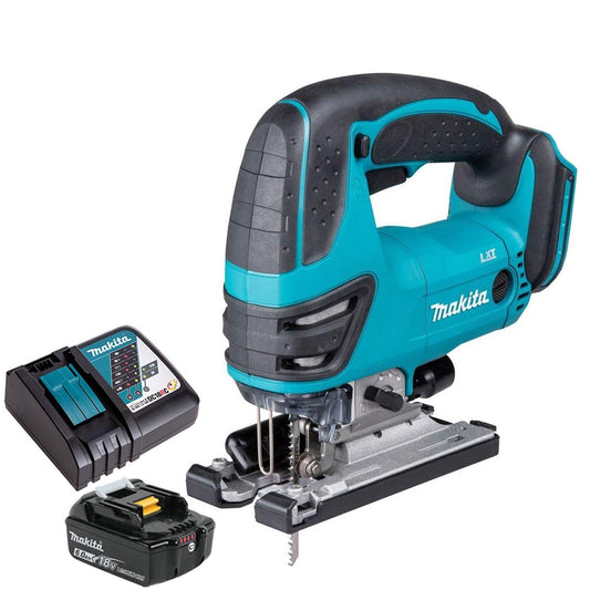 Makita DJV180Z 18V LXT Cordless Jigsaw with 1 x 6.0Ah Battery & Charger