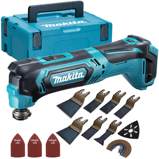 Makita TM30DZ 12V CXT Multi Tool with 39 Piece Accessories Set & Case (Battery and Charger Not Included)