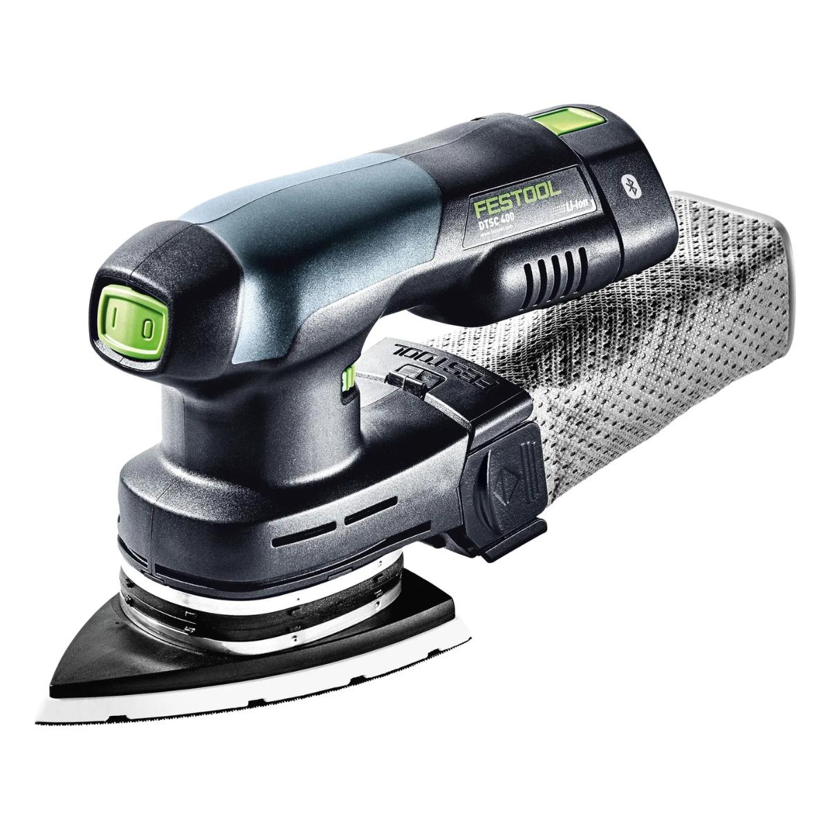 Festool DTSC 400 3,0 I-Set 18V Brushless Delta Sander with 2 x 3.0Ah Battery, Charger & Case - 578852
