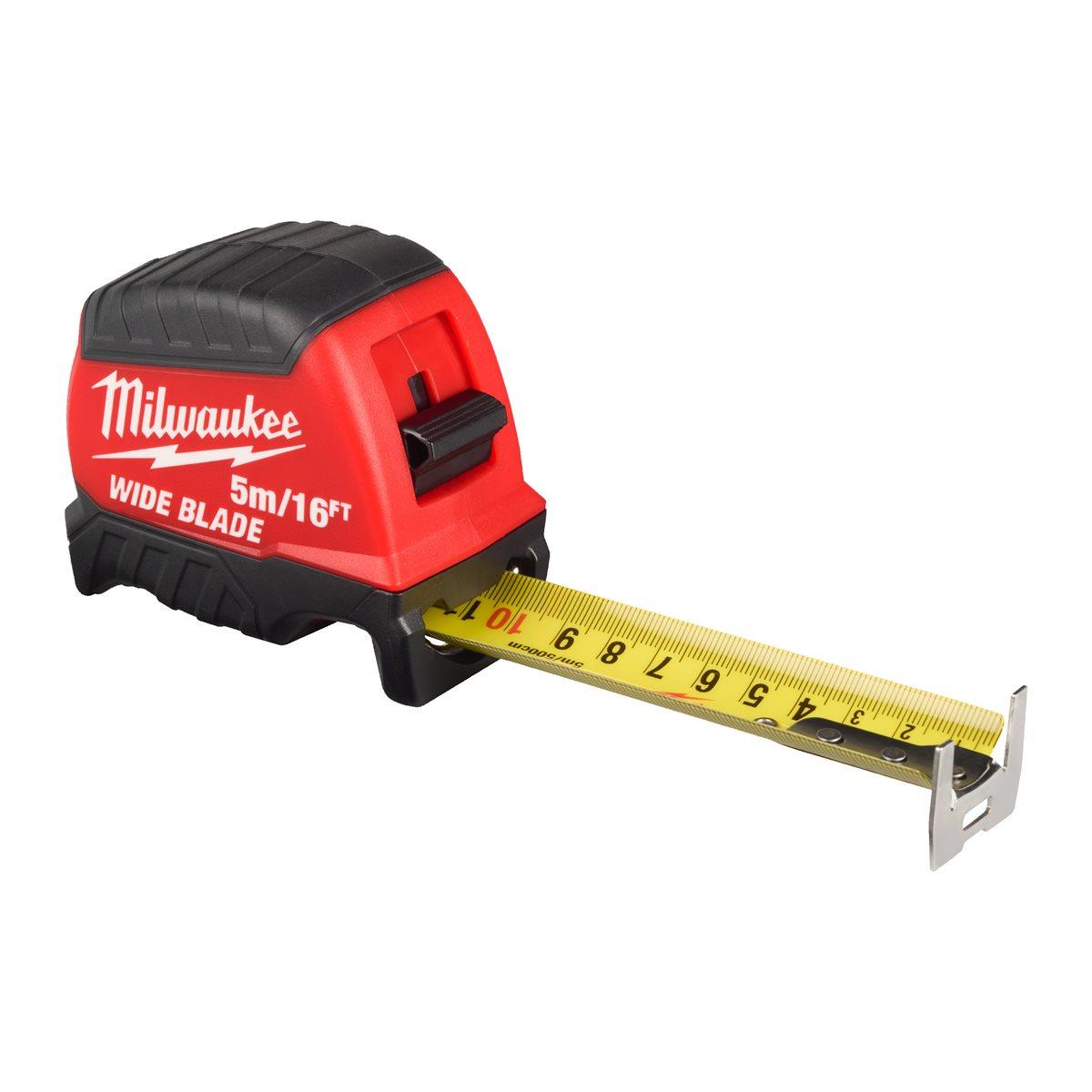 Milwaukee 5m/16ft GEN II Wide Blade Tape Measure 4932499204
