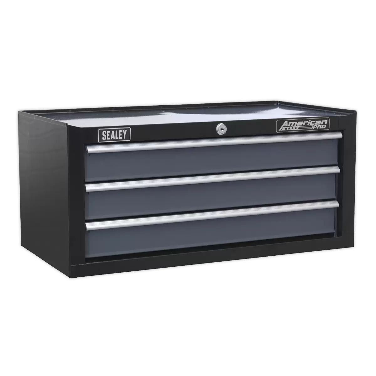 Sealey AP35TBCOMBO Tool Chest Combo 16 Drawer Black/Grey 468pc Tool Kit