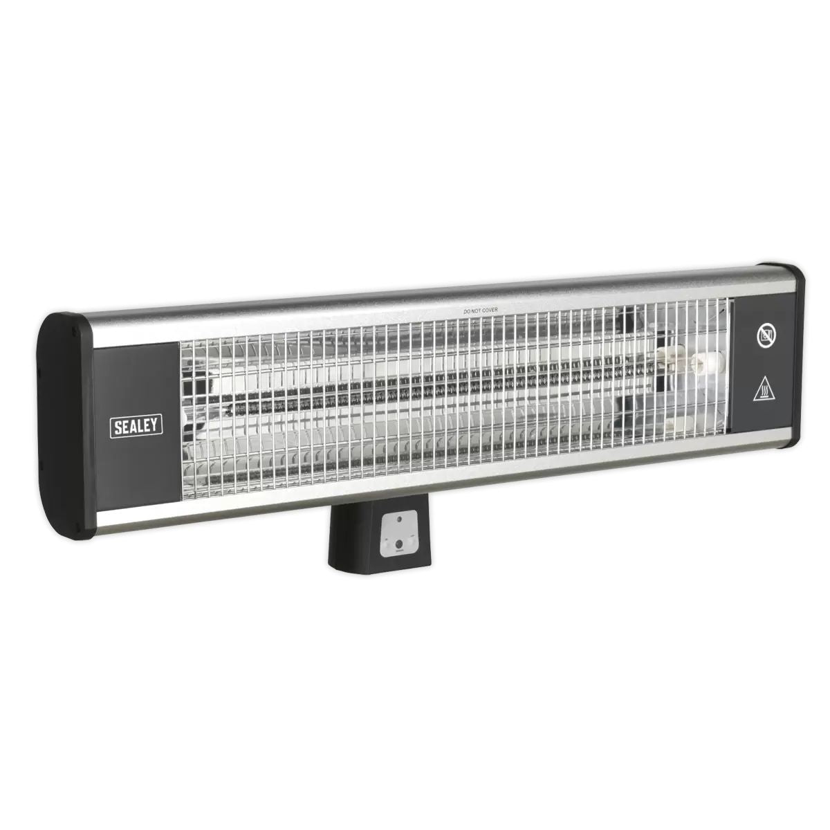 Sealey IWMH1809R High Efficiency Carbon Fibre Wall Mounting Infrared Heater for Outdoor Use 230V/1800W