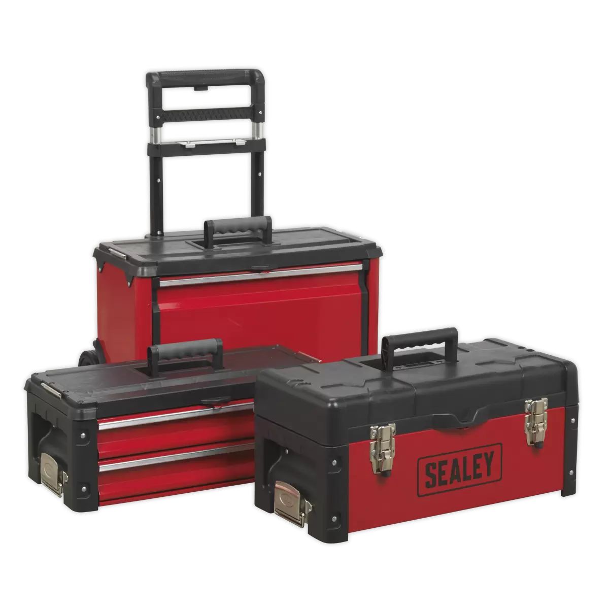 Sealey AP548 3 Compartment Mobile Steel/Composite Toolbox