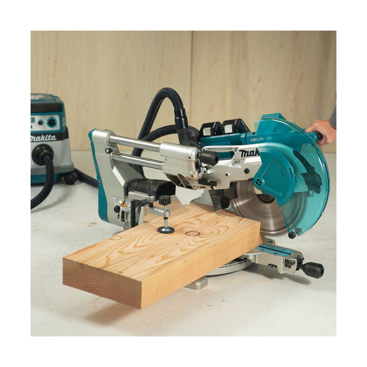 Makita DLS211ZU 36V LXT 305mm Slide Compound Mitre Saw Body Only Powerful Cordless for Professional Cuts